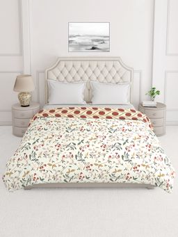 Layers - Firenze 140 TC Double Comforter -White