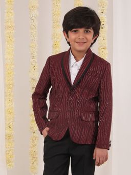 Vastramay - Boys Maroon Blazer