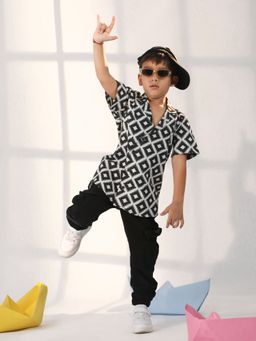 Vastramay - Boys Black Shirt
