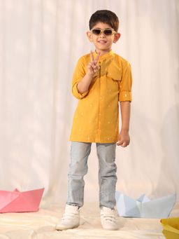 Vastramay - Boys Mustard Shirt