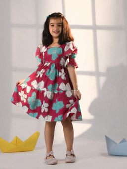 Vastramay - Girls Pink Dress