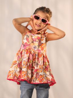 Vastramay - Girls Multi Color Tunic