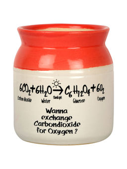 Eco Corner - Small Red Ceramic Planter