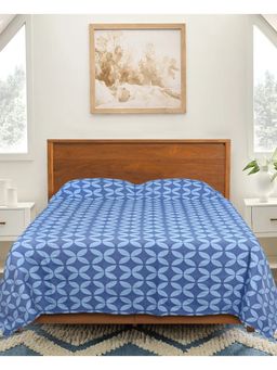 Saral Home - Dhadki 2 Layer Fabric King Cotton Bedsheet For All Seasons