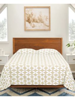 Saral Home - Dhadki 2 Layer Fabric King Cotton Bedsheet For All Seasons