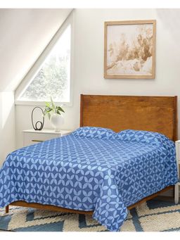 Saral Home - Dhadki 2 Layer Fabric Queen Cotton Bedsheet For All Seasons