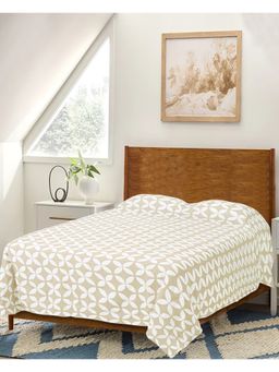 Saral Home - Dhadki 2 Layer Fabric Queen Cotton Bedsheet For All Seasons