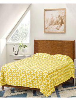 Saral Home - Dhadki 2 Layer Fabric Queen Cotton Bedsheet For All Seasons