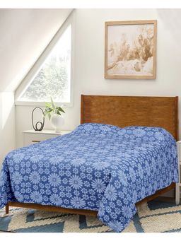 Saral Home - Chitki 2 Layer Fabric Queen Cotton Bedsheet For All Seasons