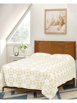 Saral Home - Chitki 2 Layer Fabric Queen Cotton Bedsheet For All Seasons