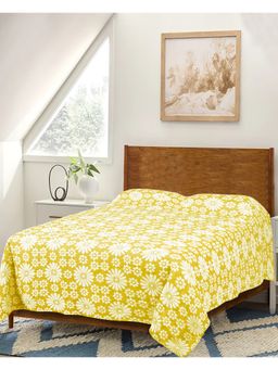 Saral Home - Chitki 2 Layer Fabric Queen Cotton Bedsheet For All Seasons