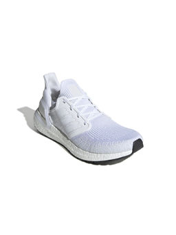 adidas - Men Ultra Boost 20 White Running Shoes