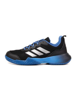 adidas - Unisex Ablaze Grand Black & Blue Tennis Shoes
