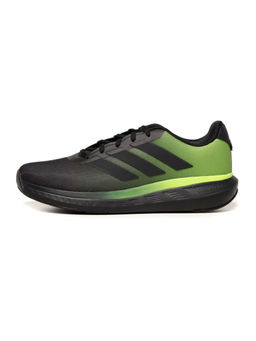 adidas - Unisex Aeroblitzstep Black & Green Running Shoes