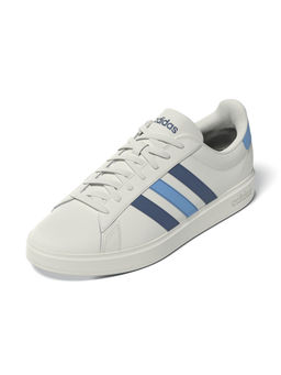 adidas - Men Grand Court 2.0 White & Blue Training Shoes