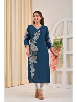 Autumnlane - Sarvari Lapis Embroidered Kurta