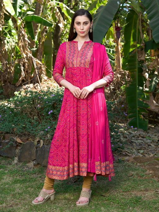 chinese dress ladies Rani Pink Dress – Roopa Pemmaraju