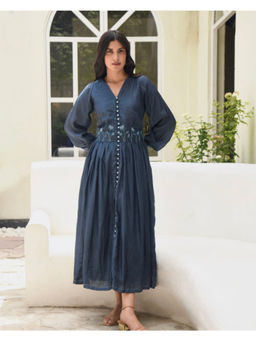 Taro India - Midnight Bloom Dress