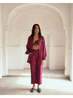 Taro India - Mahogany Co-Ord Set