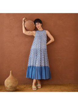 Taro India - Breezy Blue Maxi Dress