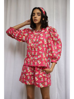 Fancy Pastels - Iris Top with Shorts