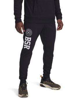 Under Armour - Mens Navy Blue Project Rock Rival Fleece Joggers