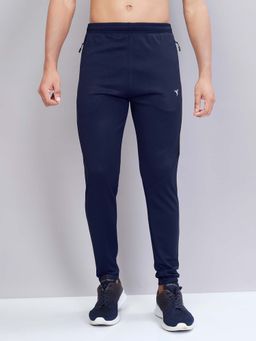 Technosport - Men Solid Slim Fit Sports Trackpant