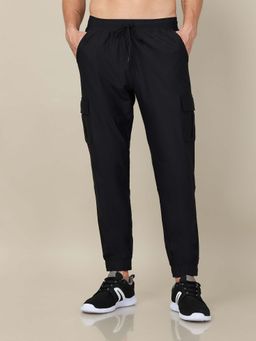 Technosport - Men Solid Slim Fit Sports Cargo Jogger
