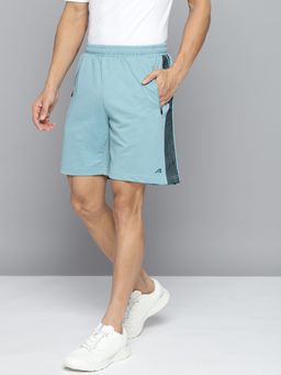 Alcis - Men Blue Solid Running Shorts