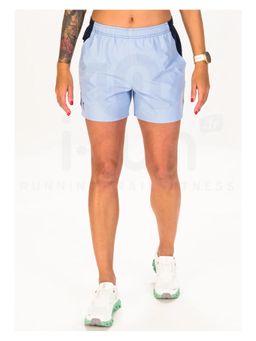 On - Women Blue Polyester Blend Sports Short