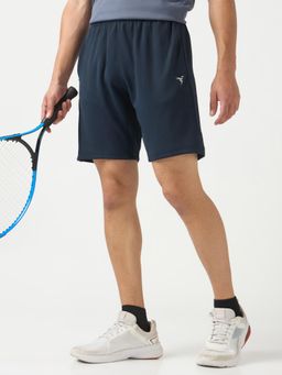 Technosport - Men Solid Slim Fit Sports Shorts