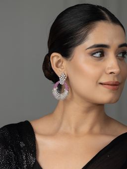 Joules By Radhika - Taara Earrings - Lavender