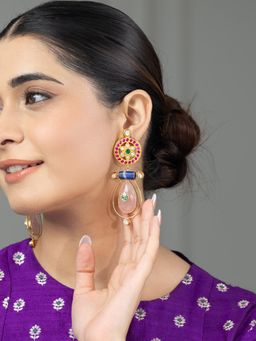 Joules By Radhika - Naika Earrings - Multi-Color