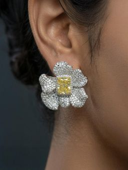 Joules By Radhika - Miraya Earrings - Yellow