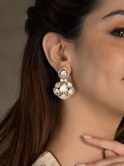 Joules By Radhika - Varnika Earrings - White