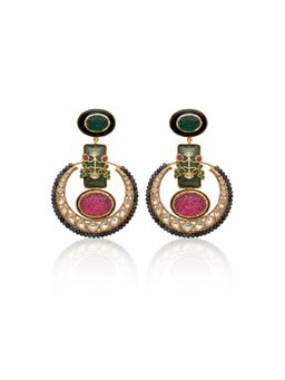 Joules By Radhika - Kanika Chandbalis - Green