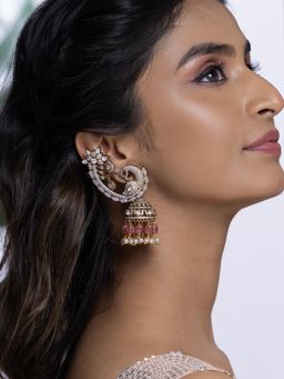 Joules By Radhika - Vaidehi Jhumka - White