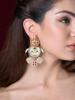 Joules By Radhika - Ishani Earrings - Pink
