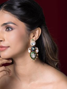 Joules By Radhika - Urvi Earrings - White