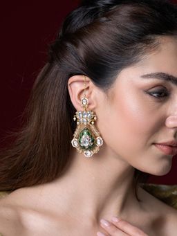 Joules By Radhika - Yashvi Earrings - White