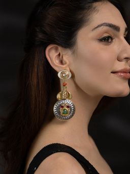 Joules By Radhika - Vedika Earrings - White