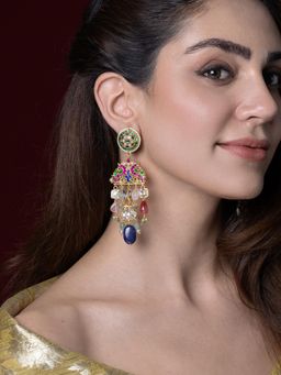 Joules By Radhika - Nandini Earrings - Multi-Color
