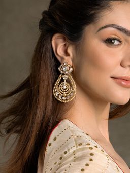 Joules By Radhika - Janavi Earrings - White