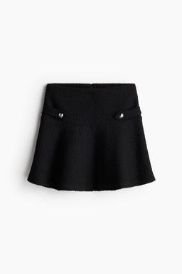 H&M - Women Black Boucla Skirt