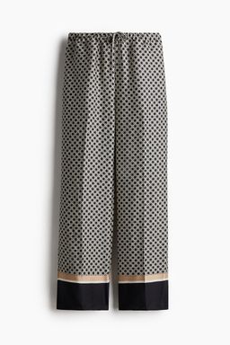 H&M - Women Black Pull-On Trousers