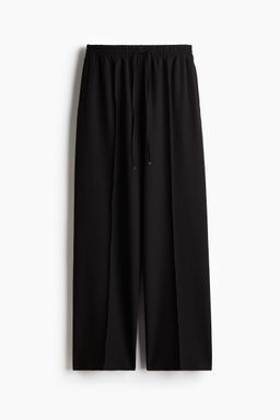 H&M - Women Black Tailo Drawstring Trousers