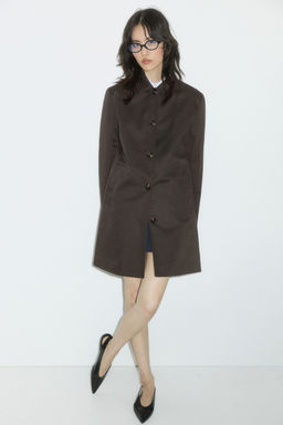 H&M - Women Brown Car Coat