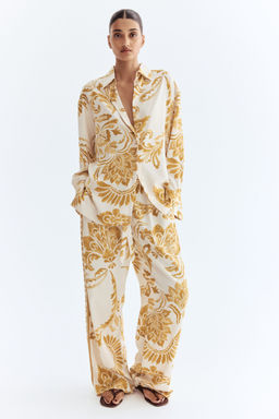 H&M - Women Multi-Color Wide Trousers