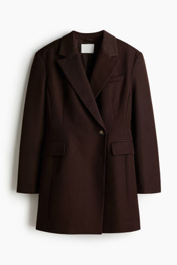 H&M - Women Brown Double Breasted Blazer Dress