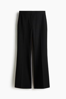 H&M - Women Black Fla Tailo Trousers